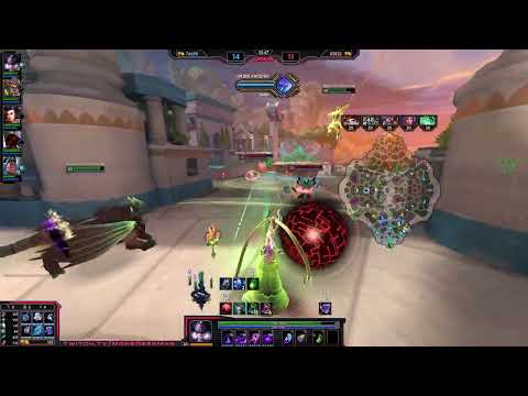 They never expect it over the wall (SMITE Clips)