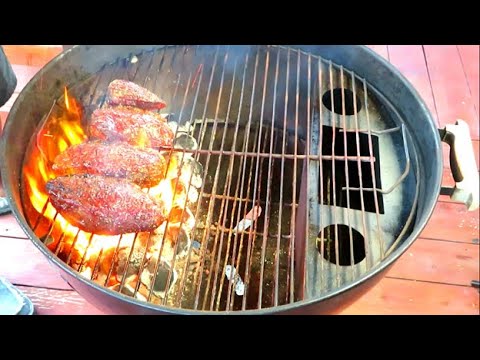 Grilled Picanha Steak on the Weber kettle