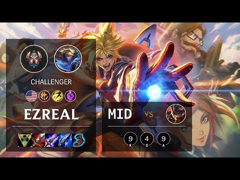 Ezreal Mid vs Rumble - NA Challenger Patch 10.5