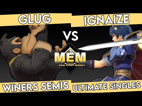 BNB Main Event Mondays 4 - Glug (Donkey Kong, Joker) VS Ignaize (Marth) Winners Semis