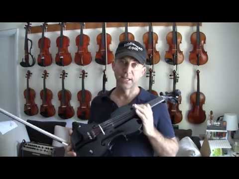 Barcus Berry BAR-AEBK | Vibrato AE Series Acoustic-Electric Violin, Gloss Ebony image 4