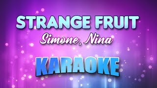 Simone, Nina - Strange Fruit (Karaoke &amp; Lyrics)