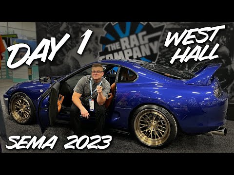 SEMA 2023 New Detailing Products & West Hall Tour (Day 1)