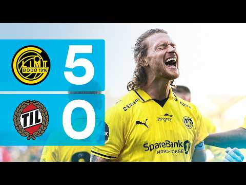 FK Fotball Klubben Bodø Glimt 5-0 Tromsø IL Idrettslag