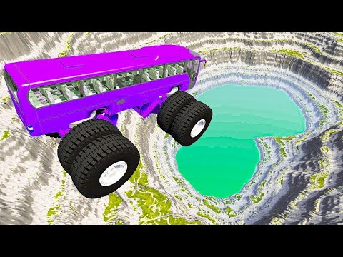 Cars Vs Leap Of Death Jumps #1 | BeamNG.Drive