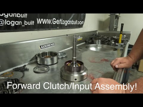 Loganbuilt 47/48re DIY Kit Step 4: Forward clutch & input assembly!