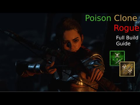Diablo 4 Poison Shadow Clone Rogue - Deal Multi Million DOTS! Full Build Guide