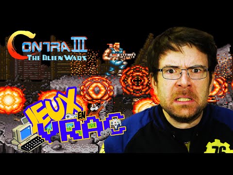 JEUX EN VRAC - CONTRA III The Alien Wars