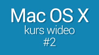 Kurs OS X - lekcja 2 - Klawiatura Apple