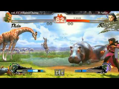 CEO2012 - SSF4:AE2012 - coL.CC|FilipinoChamp vs TS Sabin