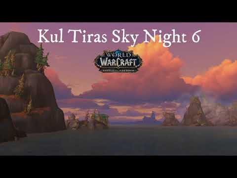 Battle for Azeroth soundtrack - Kul Tiras Sky Night 6