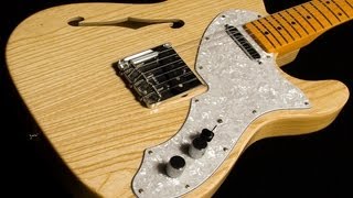 Video thumbnail for Fender American Vintage "Thin Skin" 1968 Telecaster Thinline  •  SN: LE01625 by Wildwood Guitars