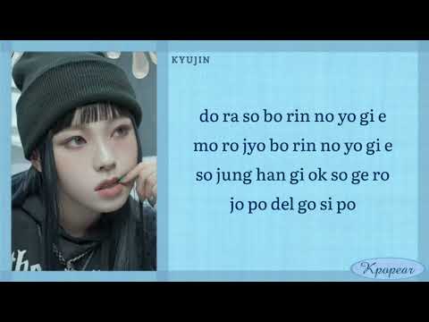 JYP NATION 2022 - You In My Blurred Memories (Easy Lyrics)