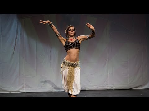 Milana - tribal fusion bellydance drum solo @ 6th TRIBALNATYAM festival 2019