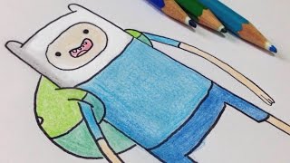 Como desenhar o Finn do Hora de Aventura