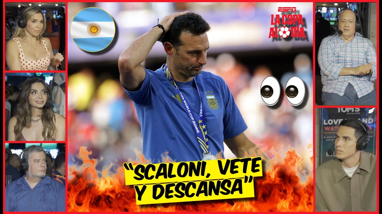 LIONEL SCALONI MERECE una ESTATUA por su GRAN TRABAJO con la SELECCIÓN ALBICELESTE | La Copa Al Día