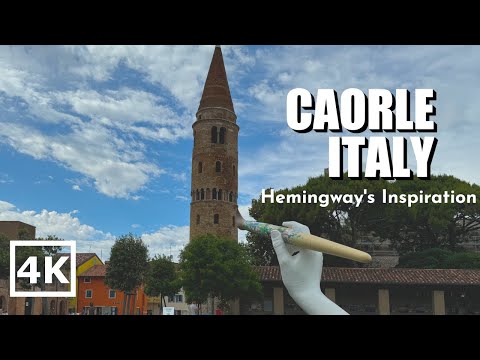 CAORLE 🇮🇹 ITALY: WALKING TOUR in the old city center