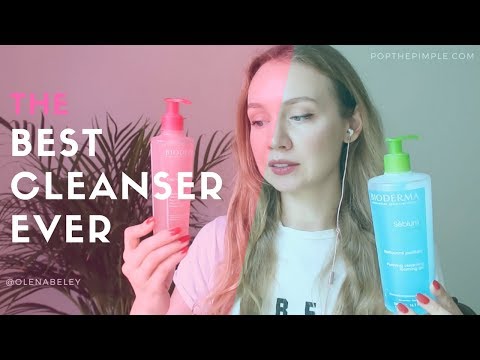 bioderma pink face wash