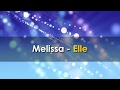 Melissa   elle English and Spanish subtitles