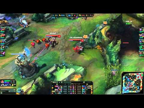LoL: Steelback Lucian vs  ADC SEASON2016 Mar 2016