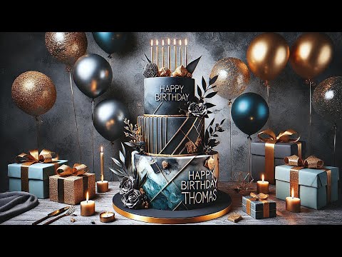 Happy Birthday THOMAS! Happy Birthday Song!