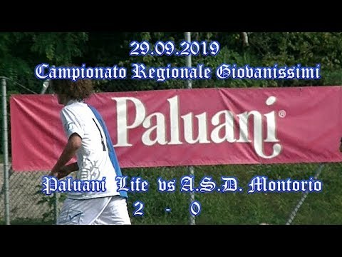 GIOVANISSIMI REGIONALI 2005 – PALUANI LIFE vs A.S.D. MONTORIO – 29.09.2019