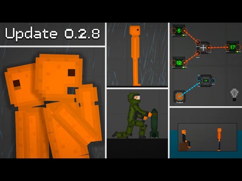 Update 0.2.8 - Logic System, Watertight Box, Rain,  New Emotes - Fruit Playground