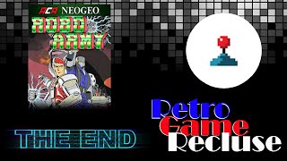 Robo Army (1991) Neo Geo arcade ending [Retro Gaming]