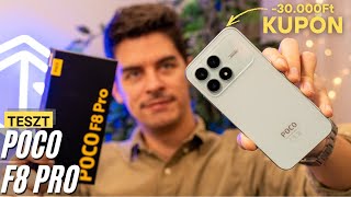 Poco F8 Pro - AZTA! Ennyiért elég BRUTÁL! És KUPON is van hozzá!