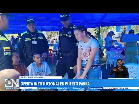 Gobernación de Santander llegó a Puerto Parra con oferta institucional