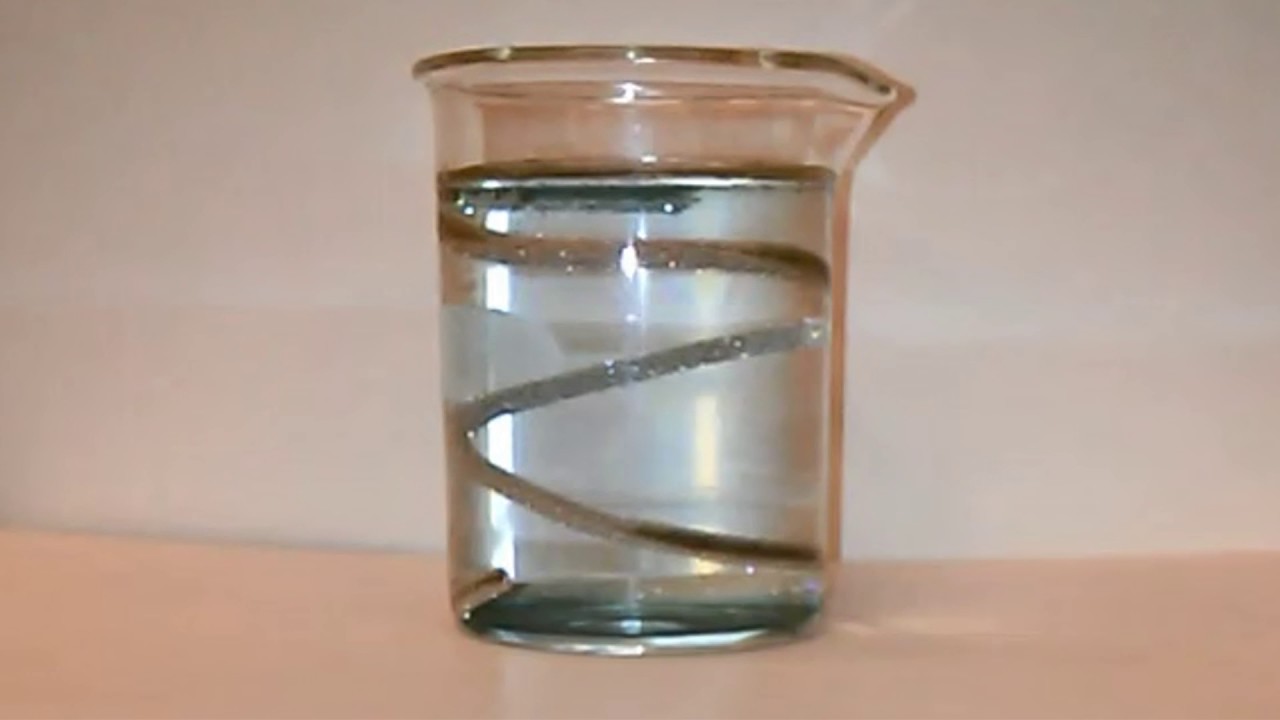 Single Replacement Copper in Silver Nitrate Rotated Timelapse