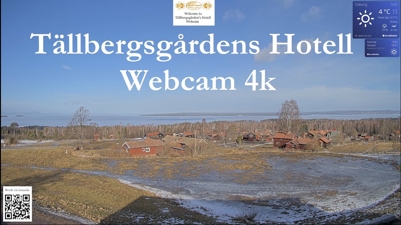 Live webcam view of Tällberg Lake Siljan View