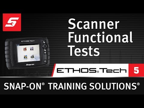 Scanner Functional Tests : ETHOS® Tech (Pt. 5/7) | Snap-on Training Solutions®