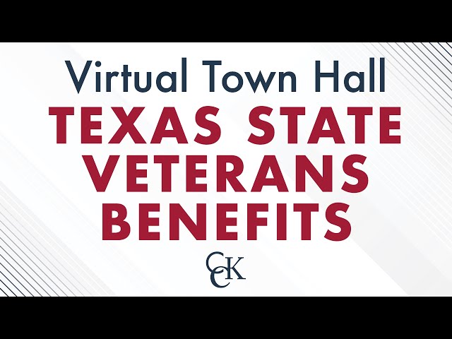 Texas Veterans Benefits: Guide to State-Sponsored Veterans Benefits