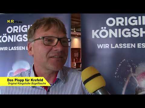 KR-TV.de 0320 Das Plopp für Krefeld - Original Königshofer Bügelflasche