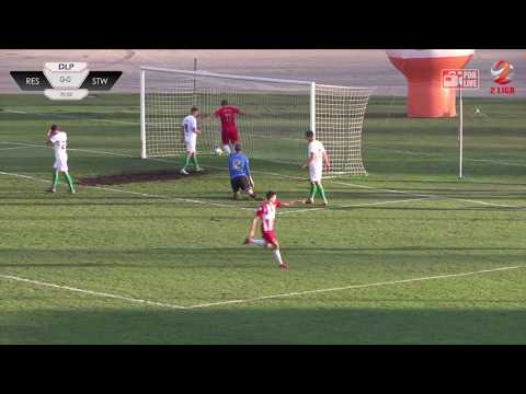 Resovia - Stal Stalowa Wola 1-0. Bramka Przemysława Pyrdka