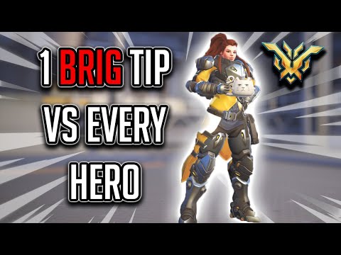 1 Brigitte Tip Vs. Every Hero | Overwatch 2