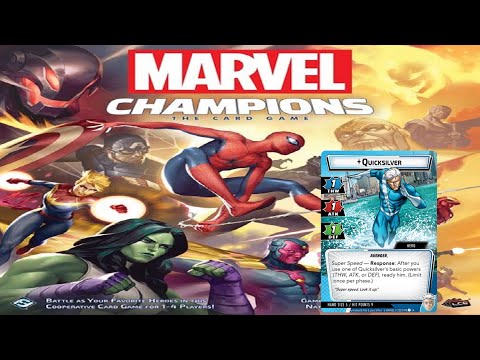 No Runthrough Review: Marvel Champions - Quicksilver