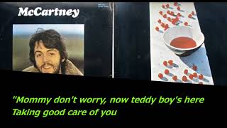 Teddy Boy - Paul McCartney - Lyrics