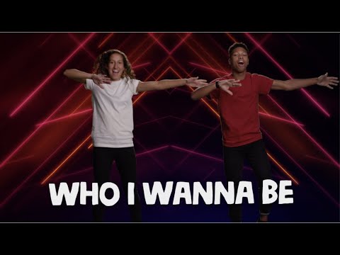 WHO I WANNA BE LYRIC & DANCE VIDEO | Kids on the Move