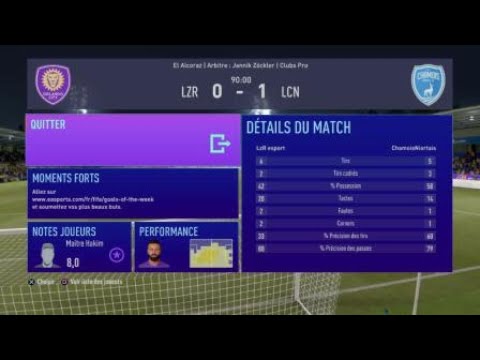 EsportFA J15 LzR vs Chamois Niortais