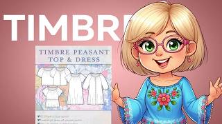 Timbre Peasant Top & Dress Pattern Review: Make yours unique!
