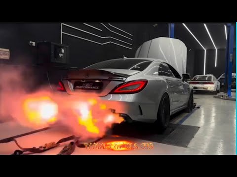 Mercedes-Benz CLS 63S ON DYNO🔥GUESS HOW MUCH POWER GOT😉