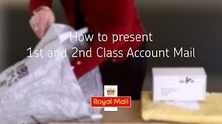 Help and support - How to present your 1st and 2nd Class Account Mail