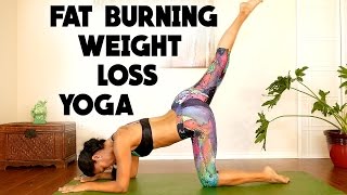 Yoga for Weight Loss &amp; Belly Fat, Complete Beginners Fat Burning Workout at Home, Exercise Routine