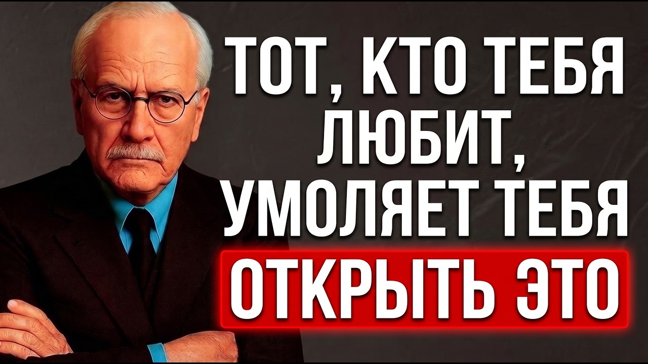 Тот,кого ты любишь, в отчаянии от того, что ты это открываешь… Только что кое-что произошло|Карл Юнг