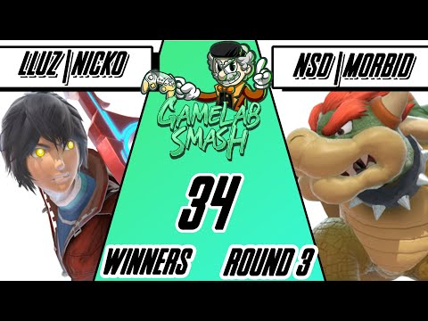 GameLab-Smash #34 Nicko (Shulk) Vs Morbid (Bowser)