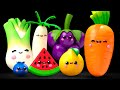 Dancing Fruit And Vegetables ‍ Sensory Video