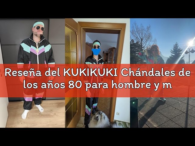 Vídeo relacionado con Disfraz jogging retro niño Party Fashion - Disfraz infantil chándal, chaqueta y pantalón, atuendo de los años 80, chándal para carnaval y fiestas