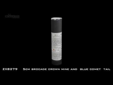 Showtime PSE - ZX8279 - 40m brocade crown mine and blue comet tail